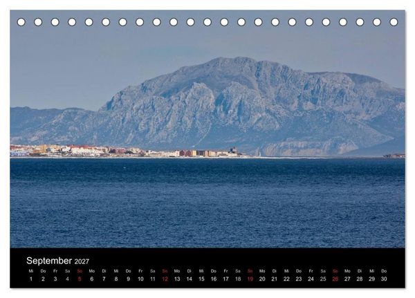 Produktbild: Tarifa - Andalusien (Tischkalender 2027 DIN A5 quer), CALVENDO Monatskalender
