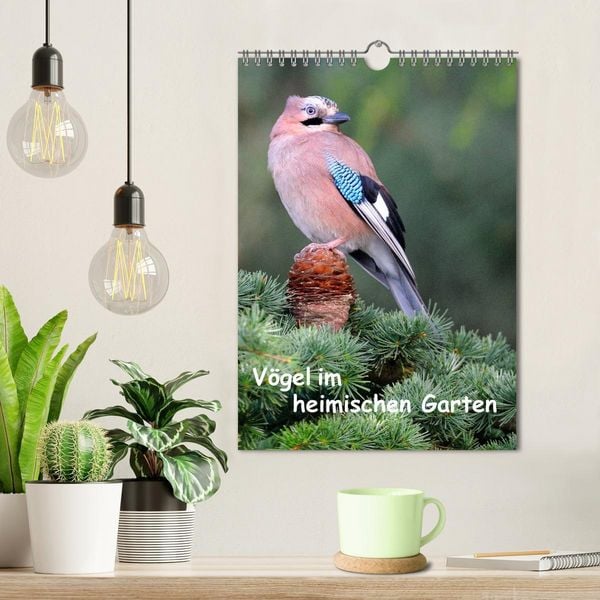 Produktbild: V&ouml;gel im heimischen Garten (Wandkalender 2026 DIN A4 hoch), CALVENDO Monatskalender
