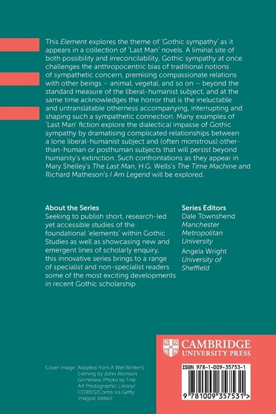 Produktbild: The Last Man and Gothic Sympathy