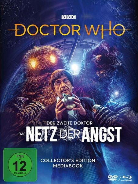 Doctor Who: Der Zweite Doktor - Das Netz der Angst (Mediabook Edition) LTD., Blu-ray