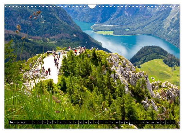 Produktbild: St. Bartholom&auml; und der K&ouml;nigssee (Wandkalender 2026 DIN A3 quer), CALVENDO Monatskalender