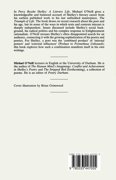 Produktbild: Percy Bysshe Shelley