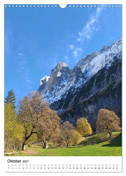 Produktbild: Traumhafte Bergwelt - Im Bann des Lichts (Wandkalender 2027 DIN A3 hoch), CALVENDO Monatskalender
