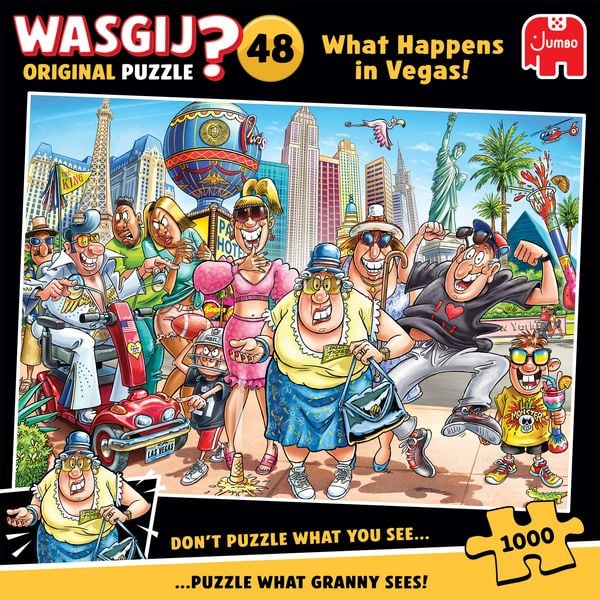 Wasgij Original 48 - Was in Vegas passiert - Puzzle 1000 Teile