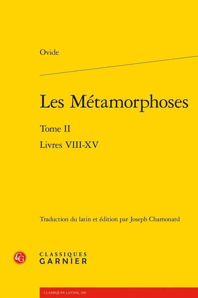 Produktbild: Les m&eacute;tamorphoses tome II : livres VIII-XV