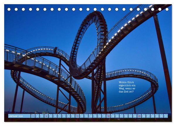 Produktbild: Rollentausch &ndash; Bebilderte Wortspielereien (Tischkalender 2026 DIN A5 quer), CALVENDO Monatskalender