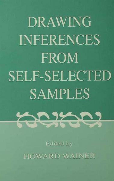 Produktbild: Drawing Inferences From Self-selected Samples