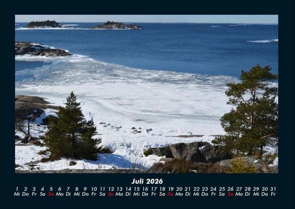 Produktbild: Meereslandschaft 2026 Fotokalender DIN A4