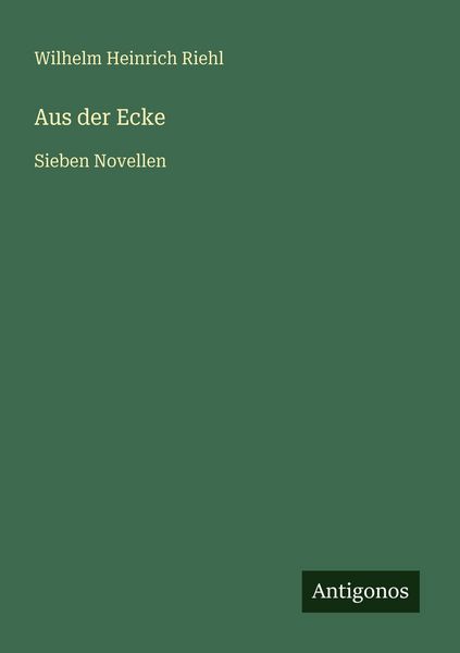 Produktbild: Aus der Ecke