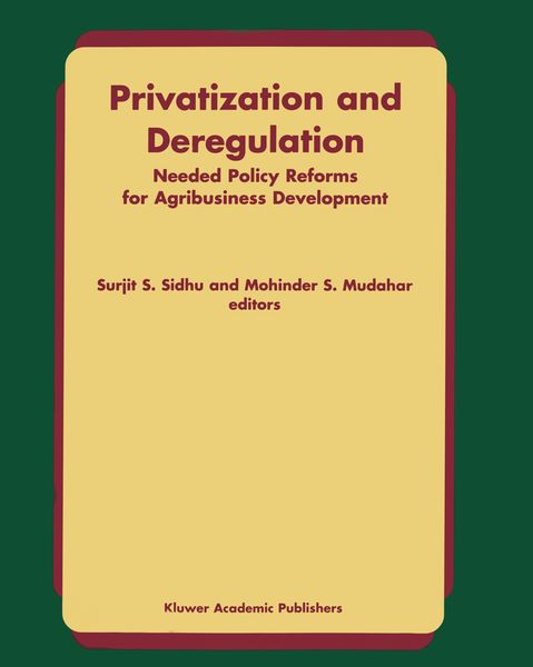 Produktbild: Privatization and Deregulation