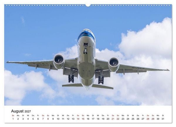 Produktbild: Boeing 777 Die Triple Seven (hochwertiger Premium Wandkalender 2027 DIN A2 quer), Kunstdruck in Hochglanz