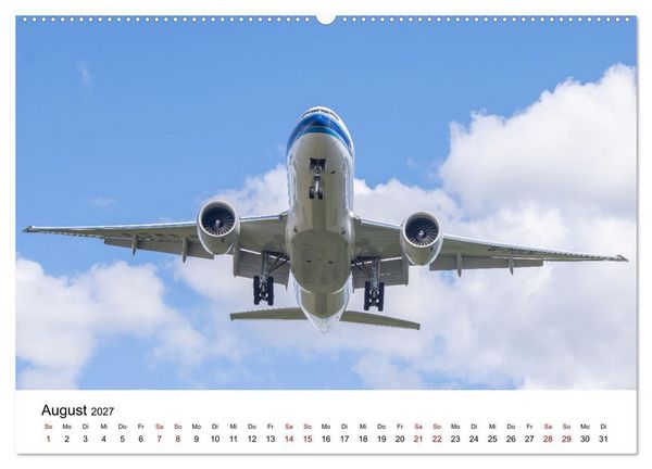 Produktbild: Boeing 777 Die Triple Seven (Wandkalender 2027 DIN A2 quer), CALVENDO Monatskalender