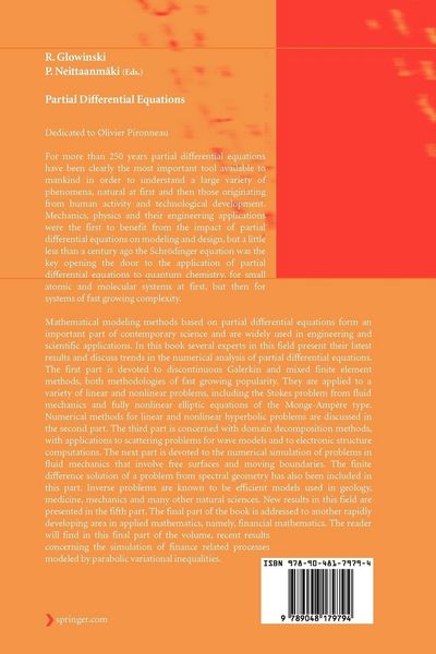 Produktbild: Partial Differential Equations
