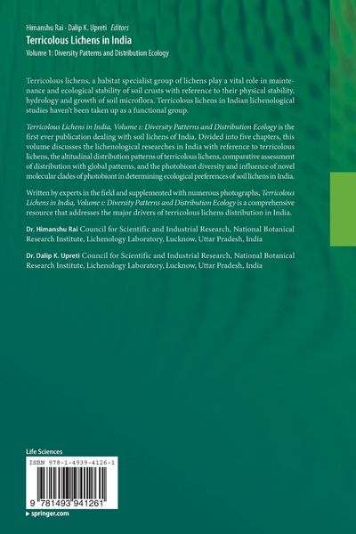 Produktbild: Terricolous Lichens in India