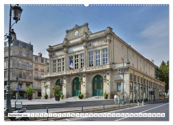 Produktbild: Frankreichs gro&szlig;e St&auml;dte - B&eacute;ziers (hochwertiger Premium Wandkalender 2026 DIN A2 quer), Kunstdruck in Hochglanz