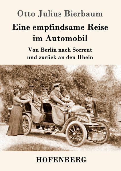 Produktbild: Eine empfindsame Reise im Automobil