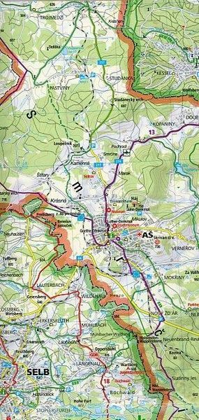 Produktbild: Vogtland - Hof - Fichtelgebirge 1 : 70000