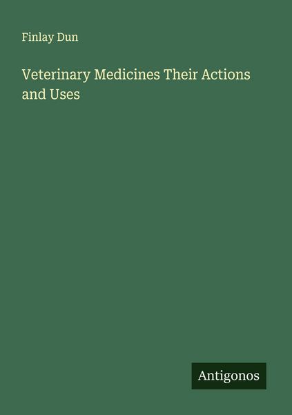 Produktbild: Veterinary Medicines Their Actions and Uses