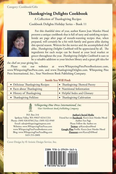 Produktbild: Thanksgiving Delights Cookbook