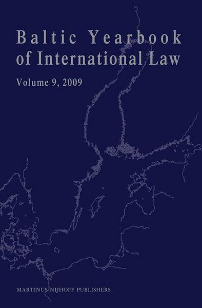 Produktbild: Baltic Yearbook of International Law, Volume 9 (2009)