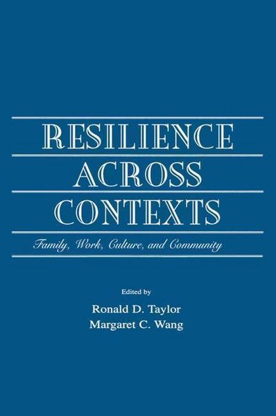 Produktbild: Resilience Across Contexts