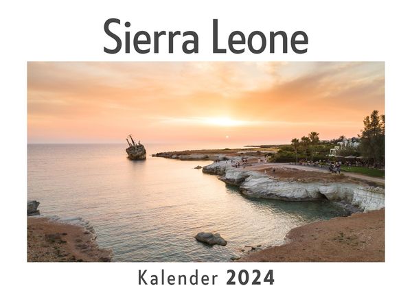 Produktbild: Sierra Leone (Wandkalender 2024, Kalender DIN A4 quer, Monatskalender im Querformat mit Kalendarium, Das perfekte Geschenk)