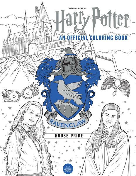 Produktbild: Harry Potter: Ravenclaw House Pride: The Official Coloring Book