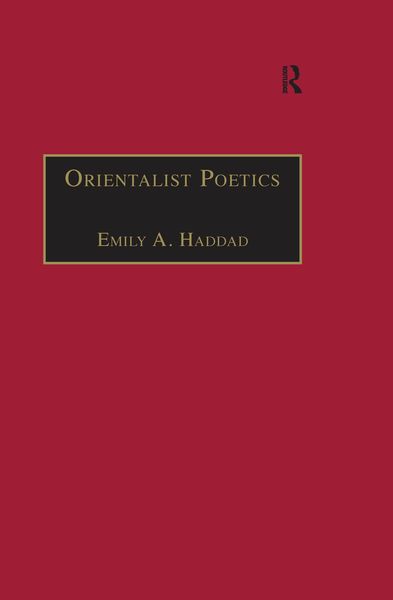 Produktbild: Orientalist Poetics
