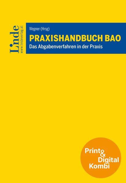 Produktbild: Praxishandbuch BAO (Kombi Print&digital)