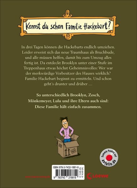 Produktbild: Crazy Family (Band 2) - Die Hackebarts schnappen zu!
