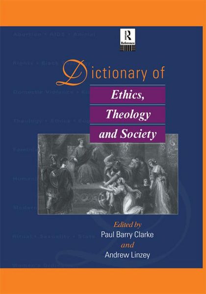 Produktbild: Dictionary of Ethics, Theology and Society