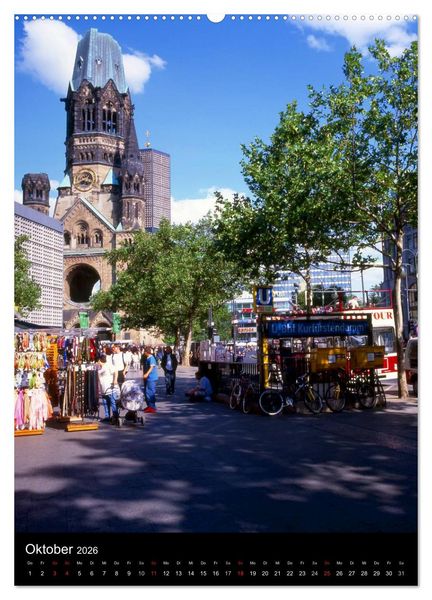 Produktbild: Weltstadt Berlin (hochwertiger Premium Wandkalender 2026 DIN A2 hoch), Kunstdruck in Hochglanz