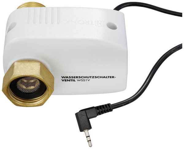 Produktbild: H-Tronic 1114725 WSS 1 Wassermelder mit externem Sensor netzbetrieben, &uuml;ber Steckdose