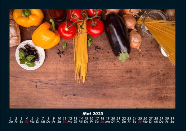Produktbild: Gem&uuml;sekalender 2025 Fotokalender DIN A4