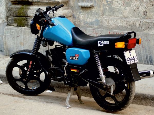 Produktbild: Motorrad MZ ETZ 251 aus der DDR auf Kuba (Puzzle)