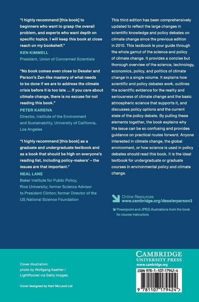 Produktbild: The Science and Politics of Global Climate Change