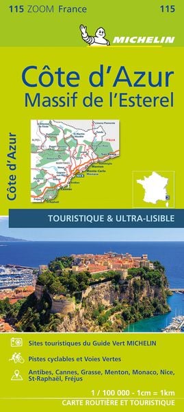 Produktbild: French Riviera, Esterel - Zoom Map 115