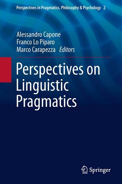 Produktbild: Perspectives on Linguistic Pragmatics