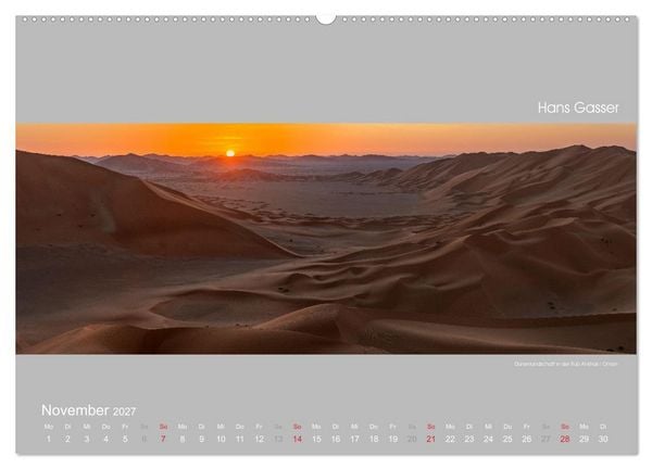 Produktbild: GROSSARTIGE LANDSCHAFTEN 2027 (Wandkalender 2027 DIN A2 quer), CALVENDO Monatskalender