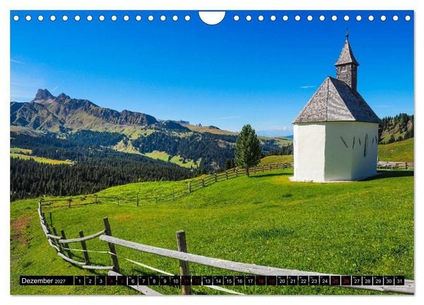 Produktbild: Sehnsucht Seiser Alm (Wandkalender 2027 DIN A4 quer), CALVENDO Monatskalender