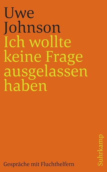 Produktbild: Ich wollte keine Frage ausgelassen haben