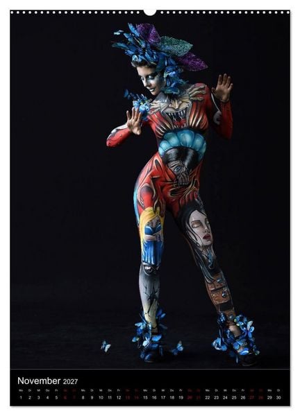 Produktbild: World Bodypainting Festival #21 (hochwertiger Premium Wandkalender 2027 DIN A2 hoch), Kunstdruck in Hochglanz
