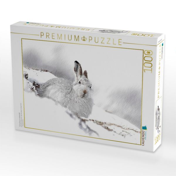 Produktbild: Schneehase im Winterfell (Puzzle)