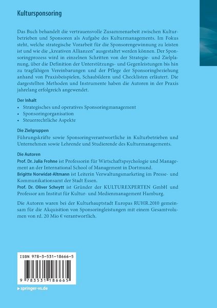 Produktbild: Kultursponsoring