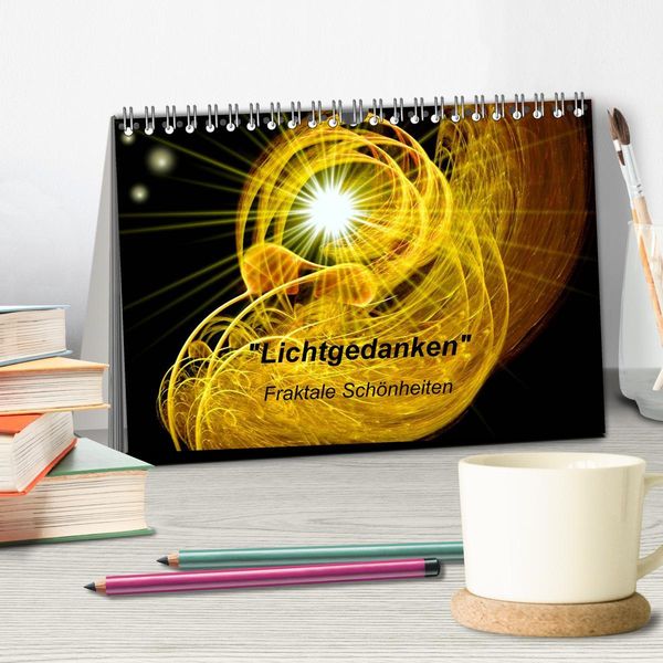 Produktbild: Lichtgedanken (Tischkalender 2026 DIN A5 quer), CALVENDO Monatskalender
