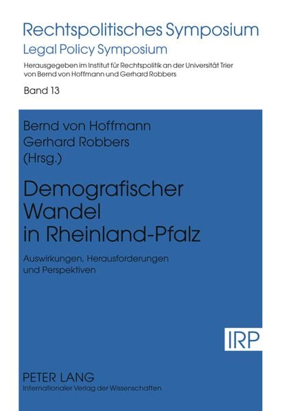 Produktbild: Demografischer Wandel in Rheinland-Pfalz