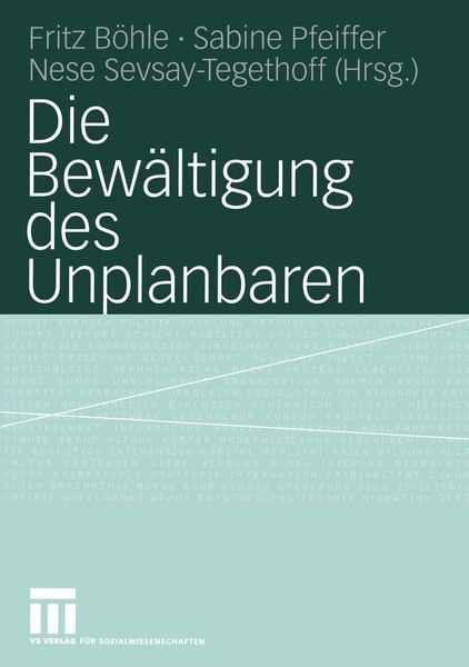 Produktbild: Die Bew&auml;ltigung des Unplanbaren