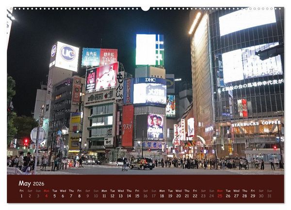 Produktbild: Japan - modern and traditional (High Quality Premium Wall Calendar 2026 DIN A2 landscape),CALVENDO 12 Month Wall Calendar