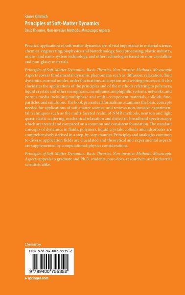 Produktbild: Principles of Soft-Matter Dynamics