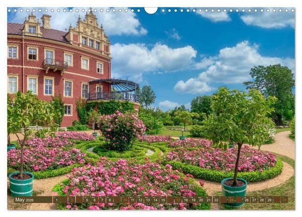 Produktbild: Prince Pueckler Park Bad Muskau (Wall Calendar 2026 DIN A3 landscape), CALVENDO 12 Month Wall Calendar